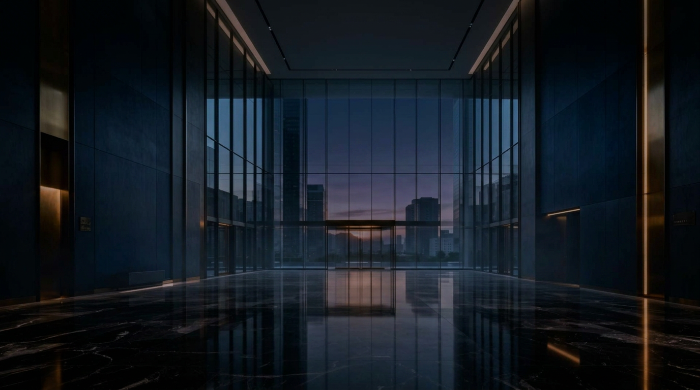 VentureKey holding company headquarters at dusk